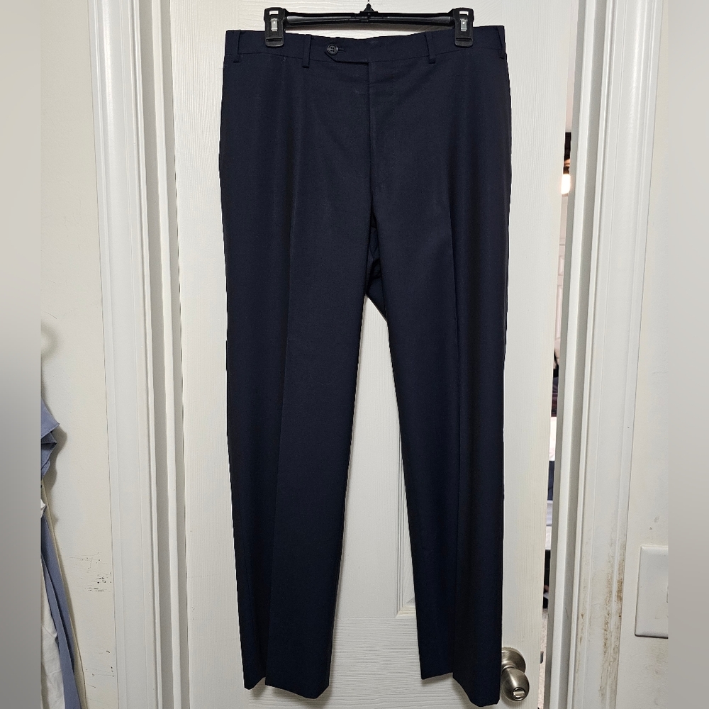 *New Markdown!* Vintage Canali flat front classic cut trousers US 34/IT 50